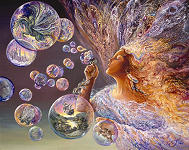 Bubble Flowe, Copyright© 2005 Josephine Wall