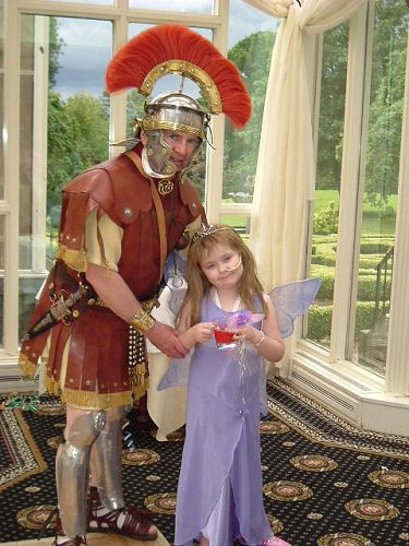Aimee and her Roman Bodyguard