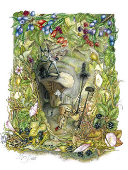 Anansi and Sweep, Copyright&copy; 2005 Fairies World