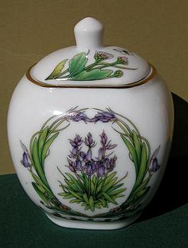 April Ceramic Ginger Jar Image by Myrea Pettit, Copyright&copy; 2004 Fairies World&reg;  Reproduction of these images in any form is strictly prohibited