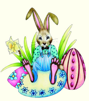 Easter Bunny, Copyright© 2004 Fairies World