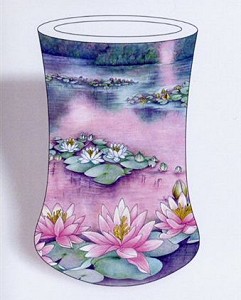 Monet Drawing by Myrea Pettit, Copyright&copy; 2004 Fairies World