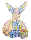Necile - The Birthday Fairy, Copyright©  2004 Fairies World