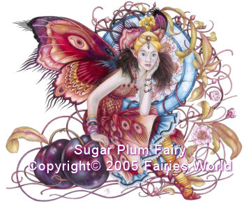 Sugar Plum Fairy by Myrea Pettit Copyright&copy; 2005 Fairies World