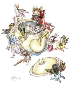 Teapot Fairies, Copyright&copy;  2004 Fairies World