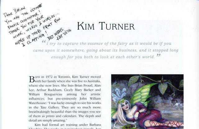 Tribute to Brian Froud from the artists if 'The World of Faery'