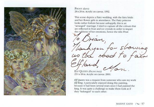 Tribute to Brian Froud from the artists if 'The World of Faery'