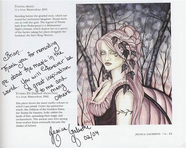 Tribute to Brian Froud from the artists if 'The World of Faery'