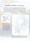How to Draw a Sunflower Fairy by Myrea Pettit Copyright© 2004 Fairies World