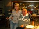 Julia Morgan BBC Producer with David Riche