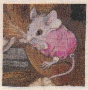 Fairy Library Needlework Mouse